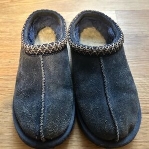 Ugg Blue Suede Slippers